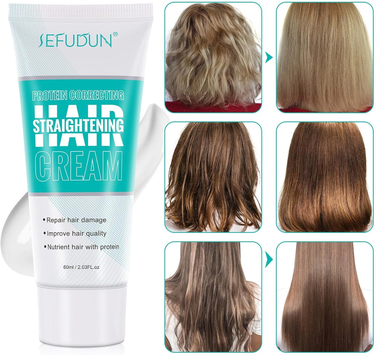 Crema para Alisar el Cabello